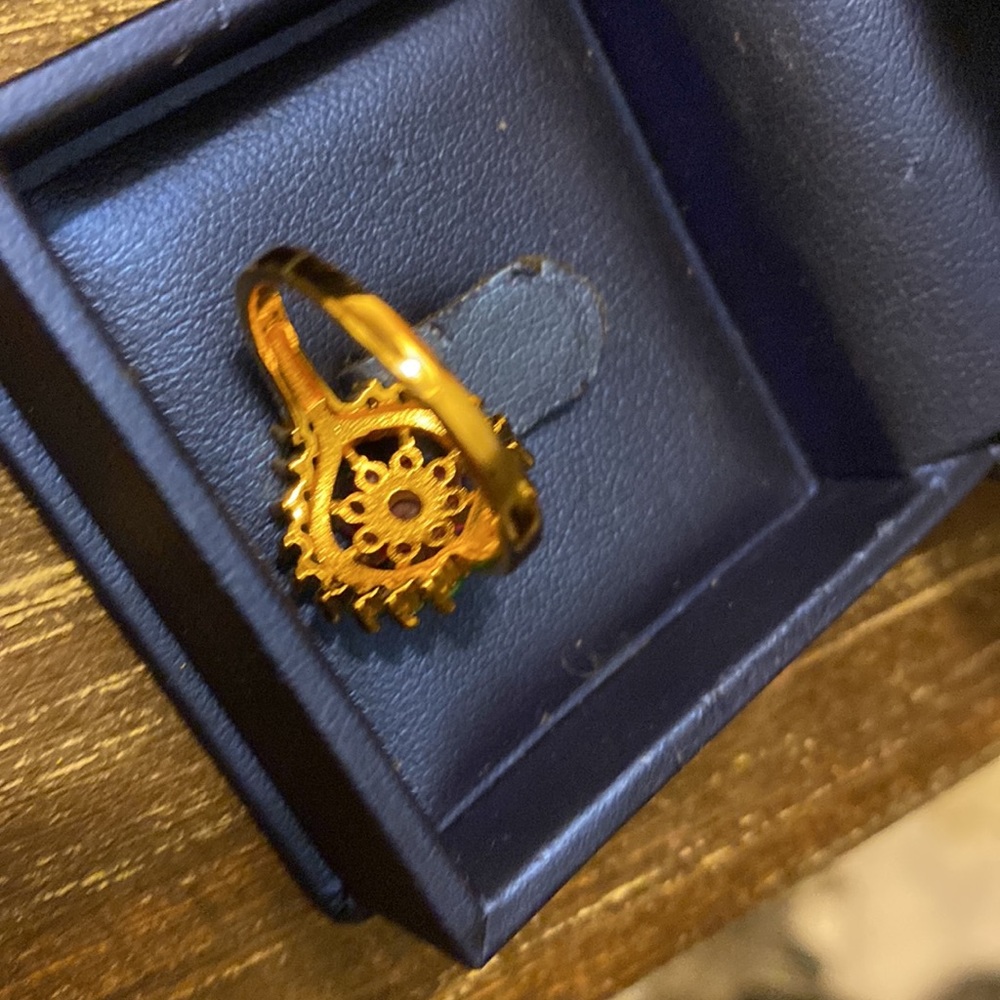 Ruby And Emerald Ring - image 7